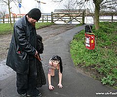 Goth Public Fetish